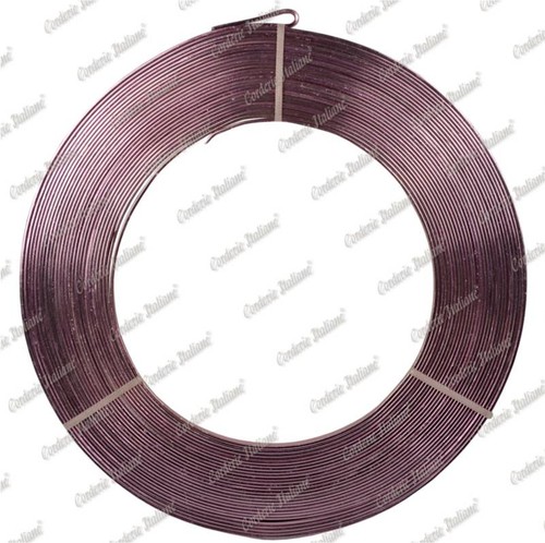 Filo alluminio piatto rosa 5 - piatto,