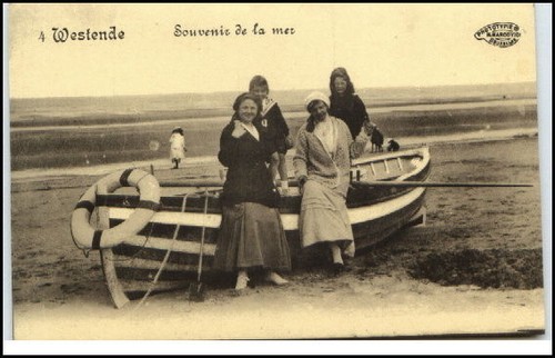 Westende belgio cpa belgique - westende, ~