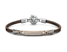 BARAKA Bracciale uomo acciaio