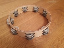 Cembalo Sonaglio rotondo in legno + Nacchere + Maracas