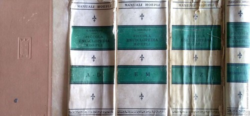 Piccola enciclopedia hoepli - piccola, hoepli.