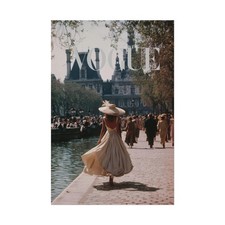 Poster moda strada Parigi