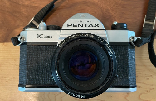 Pentax k1000 fotocamera reflex - fotocamera,