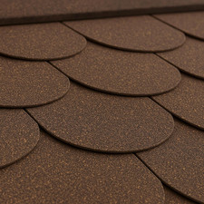 Tegole Bituminose Beaver B-BROWN, Copertura Bituminosa Di Colore Marrone