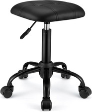 Sgabello Quadrato Girevole Con