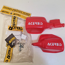 Coppia paramani plastica HONDA CAGIVA GILERA - Acerbis 54-11 Made In italy ROSSO