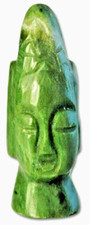 Statua Di Giada Buddha Verde