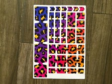 Adesivo decalcomania protezione telaio bicicletta MTB EBIKE stampa leopardata naturale superfade