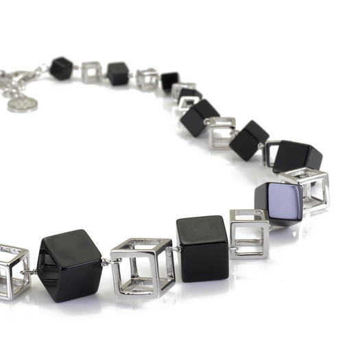 Collana onice argento 925 - in,