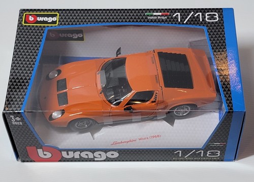 Bburago 1968 lamborghini miura - bburago,
