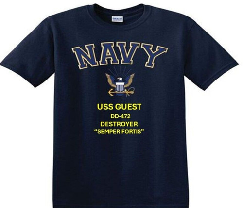 Uss guest 472 - dd-472, *
