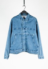 Giacca denim uomo oversize