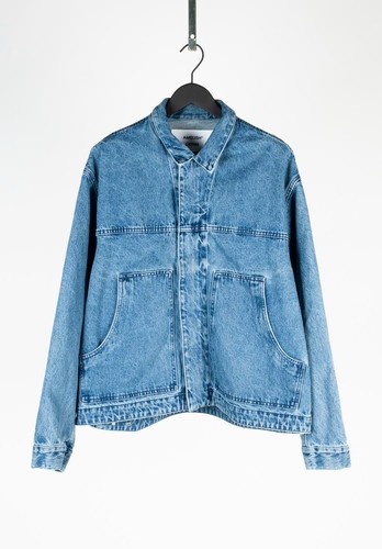 Giacca denim uomo oversize