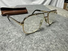 Montatura occhiali da vista Titmus solo T601 tono oro CS82 aviatore made in USA vintage