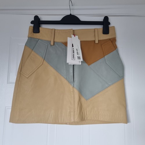 Minigonna zara srpls - zara, 100%