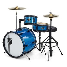 Batteria Acustica Per Bambini Kit Millenium Youngster Drum Set Azure