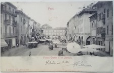 CARTOLINA PAVIA MERCATO