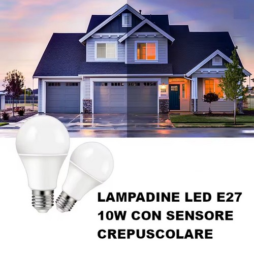 Lampadina led con - led, sensore