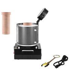 Uimoso Kit Forno Fusorio Elettrico per Oro 1350W, Temp. max. 1150 ℃