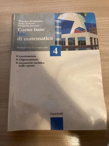 Corso base blu matematica - base, di