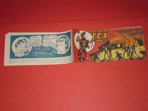 Tex willer striscia prima - tex,