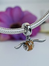 Charm Pendente Boccino D’oro - Harry Potter Argento E Smalto