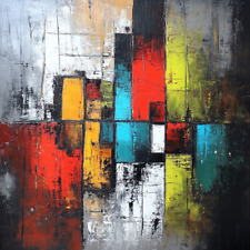 Quadro astratto olio su tela