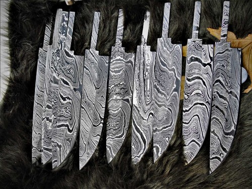 Lama damascata coltello - lama, damascata.coltello