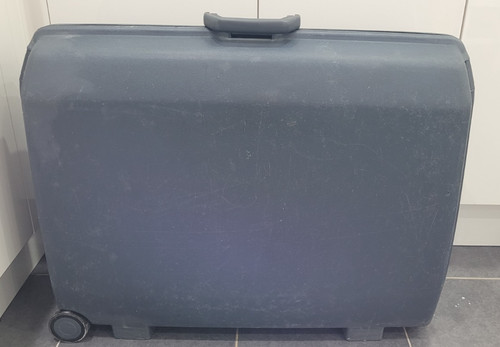 Valigia rigida samsonite blu - valigia,