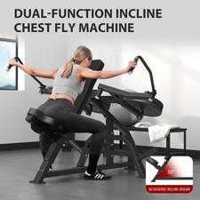 SPART Attrezzatura Allenamento Forza Regolabile per Palestra Casa, Macchina Mosche Toraciche