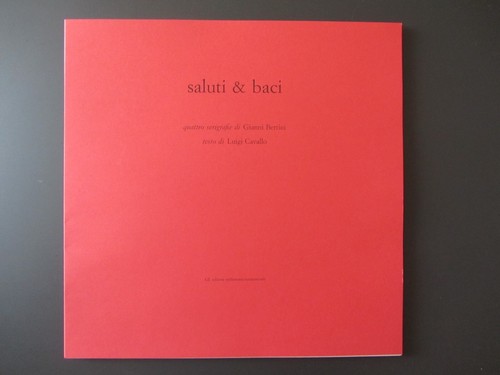 Libro artista saluti - libro,