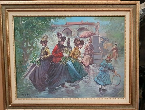 Quadro autore scena - d'autore, classica