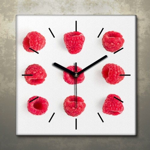 Decorazione tela orologio - tela,