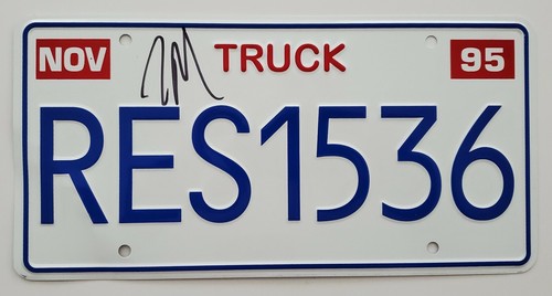 Targa tim allen - tim, firmata