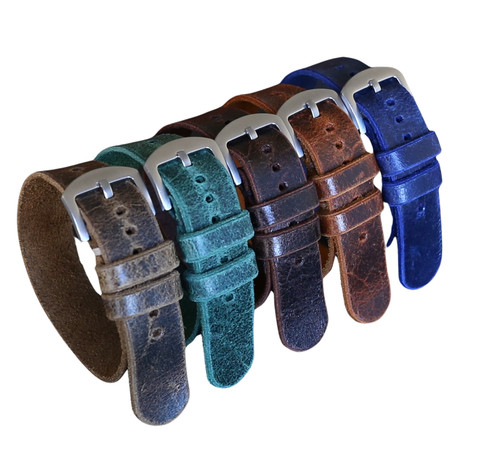Cinturino orologio pelle