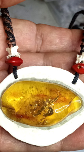 Collana regolabile intrecciata
