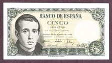 SPAGNA 5 PESETAS Banconota
