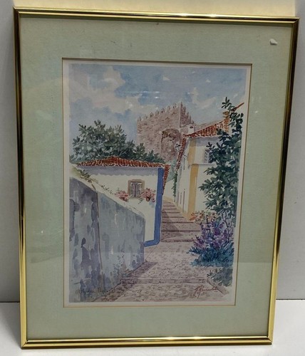 Dipinto acqua villa - dipinto,