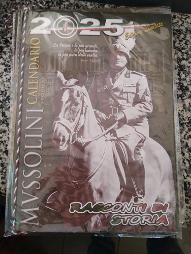 Calendario storico mussolini - calendario,