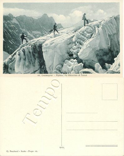 Cartolina courmayeur - di,
