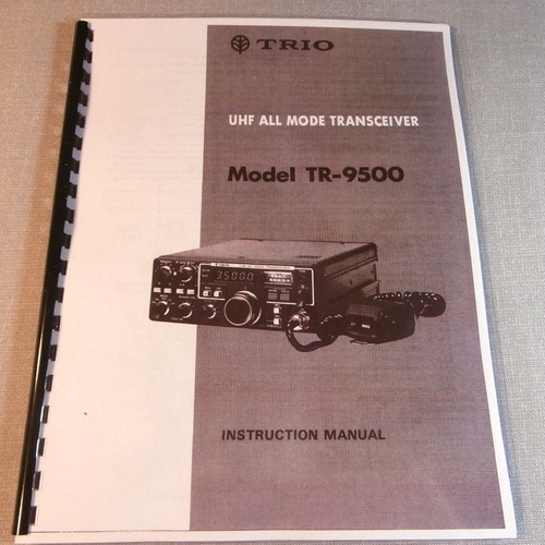 Kenwood 9500 manuale di - kenwood,