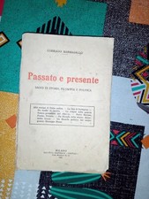 COD.618F PASSATO E PRESENTE CORRADO BARBAGALLO 1924