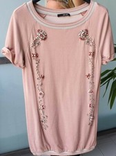  Bellissimo vestito LIU.JO donna taglia 42 rosa perlato viscosa usato