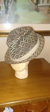 FENDI CAPPELLO BORSALINO INUSATO TAGLIA II. Signed