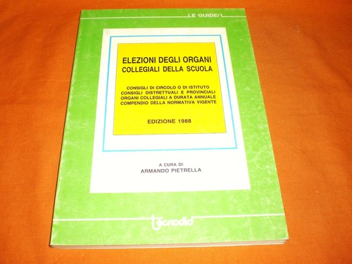 Elezioni degli organi - elezioni,