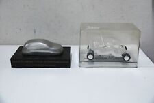 2 fermacarte modellino vetro cristallo epure de c3 citroen michel kovacs 2200 e