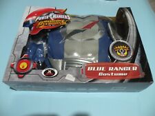 COSTUME POWER RANGER (BLUE RANGER) NUOVO/NEW MAI APERTO TAGLIA BIMBO 3-4 ANNI
