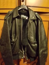 giubbotto pelle uomo usato Schott 