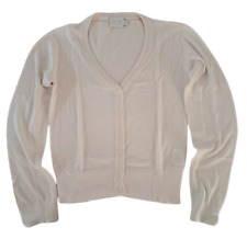 GEOX Cardigan maglione coprispalle cotone rosa pallido bimba bambina 8 anni