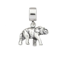 Charm Tedora pendente “elefante portafortuna” in argento 925